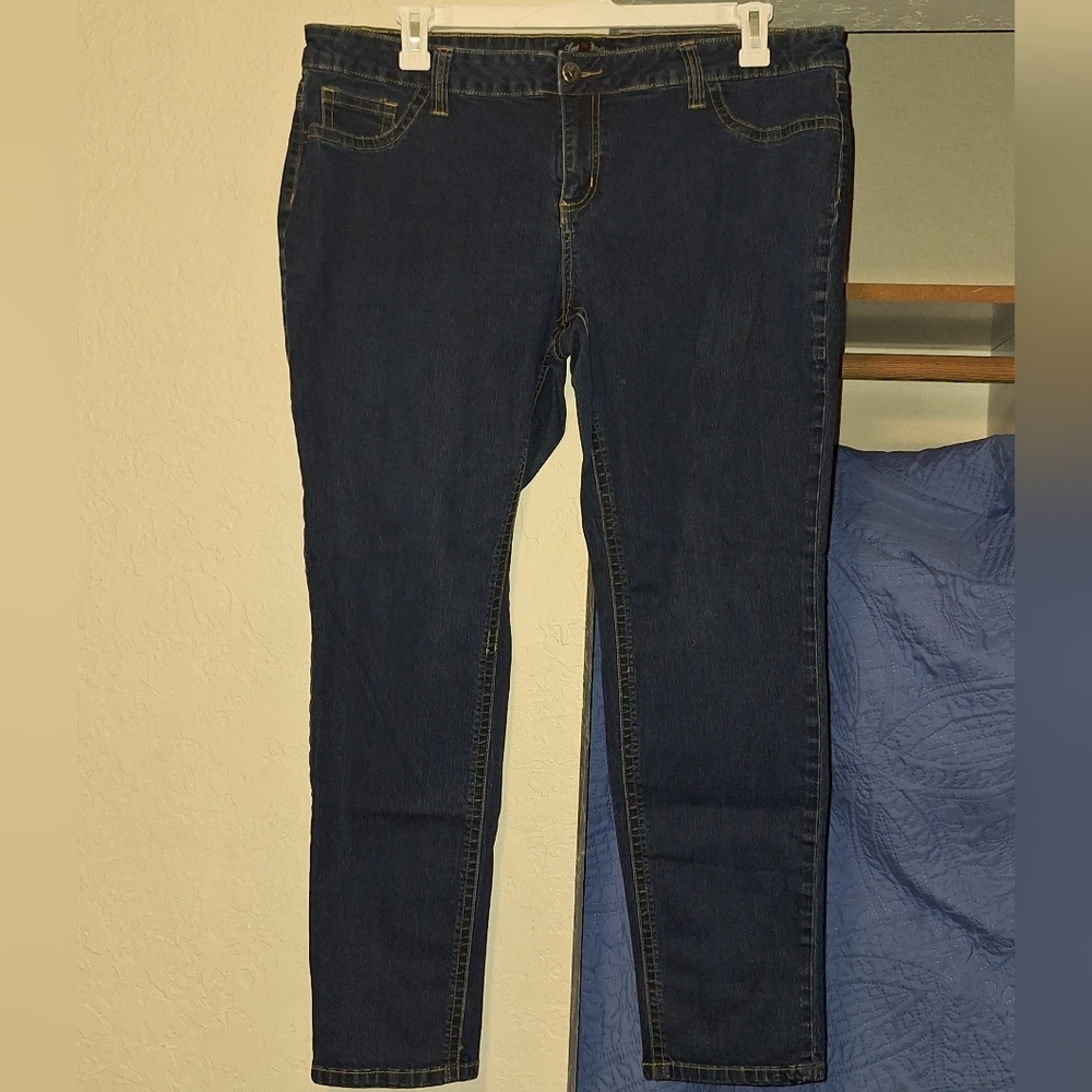 Love Indigo Dark Blue Jeans